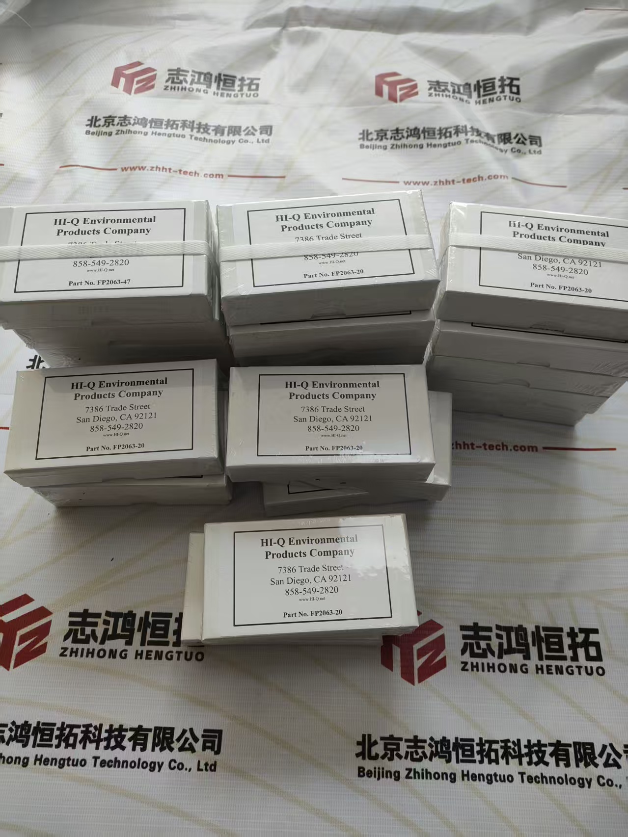 我司顺利完成美国HI-Q玻璃纤维滤料批量发货 助力环境监测与工业排放检测项目