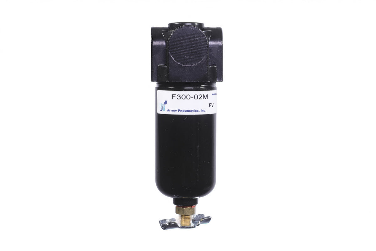 Arrow Pneumatics F300-02M 1/4 英寸微型颗粒除水过滤器