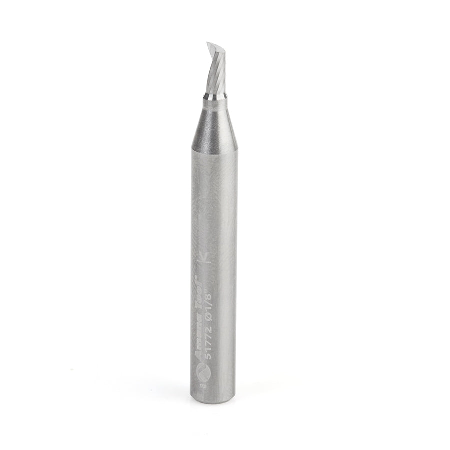 Amana Tool 51772 1/8 英寸下切铝用 CNC 螺旋铣刀