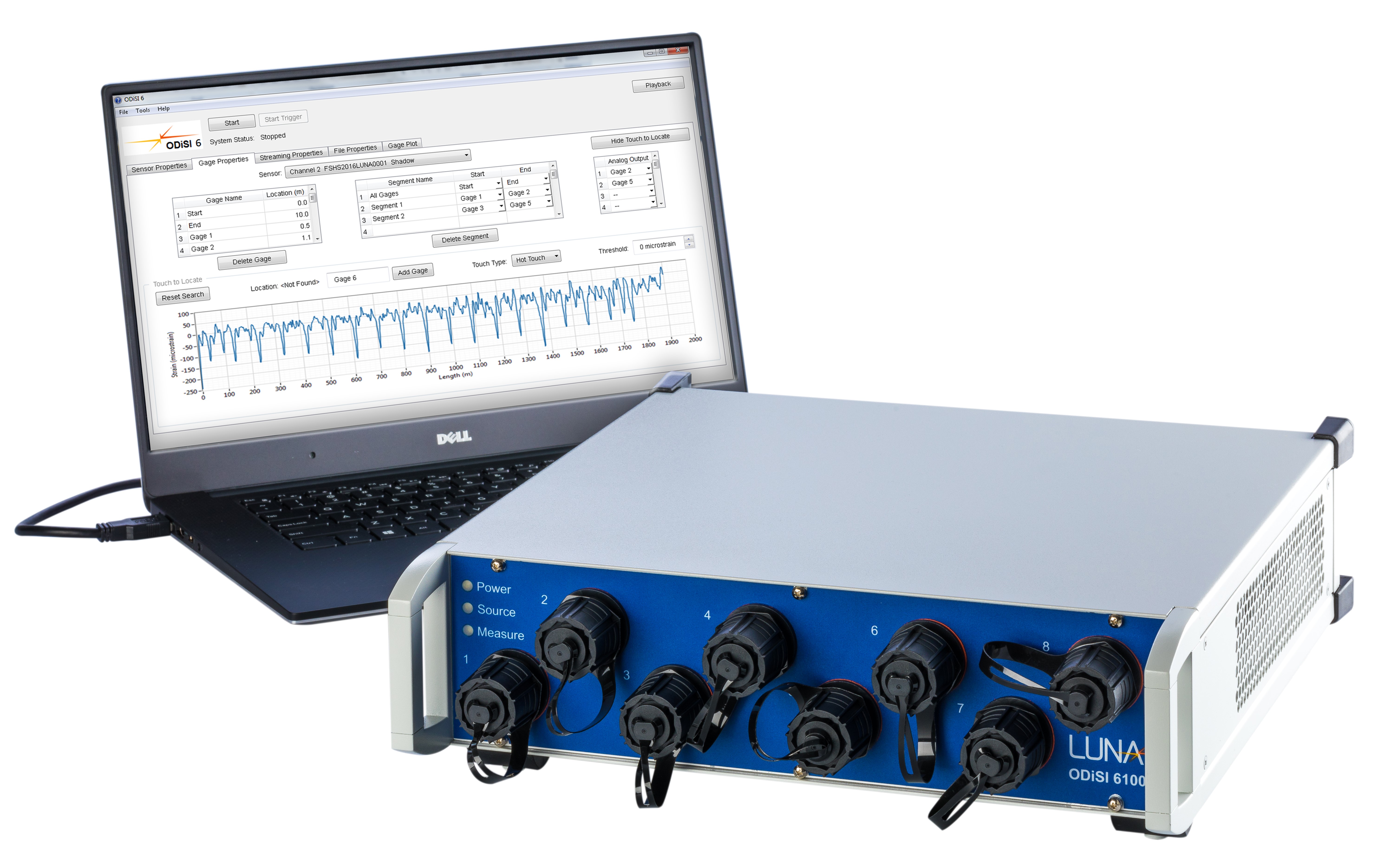Luna ODiSI 6000 Series 光学分布式传感器解调仪