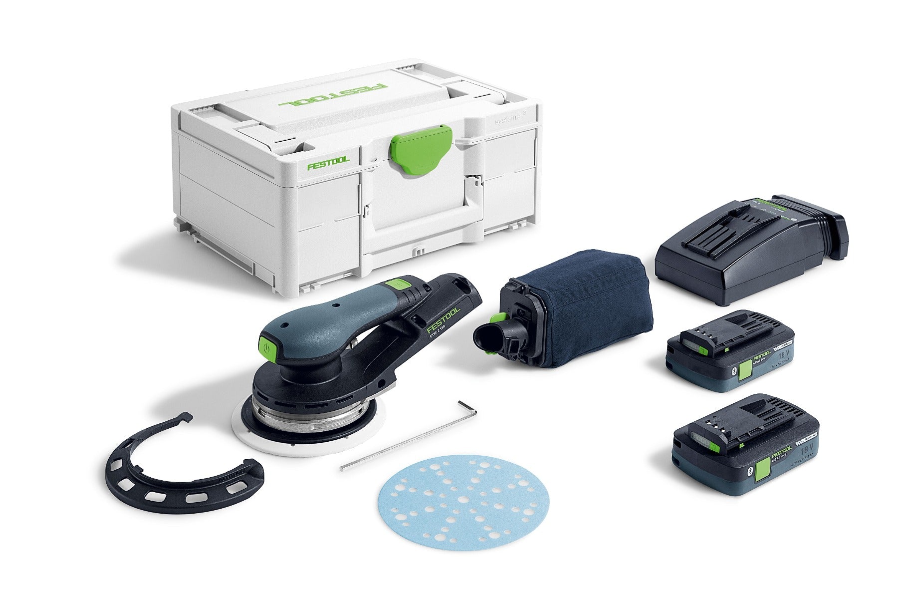 Festool ETSC 2 150 4.0 I-Plus 577728 6 英寸无绳随机轨道砂光机