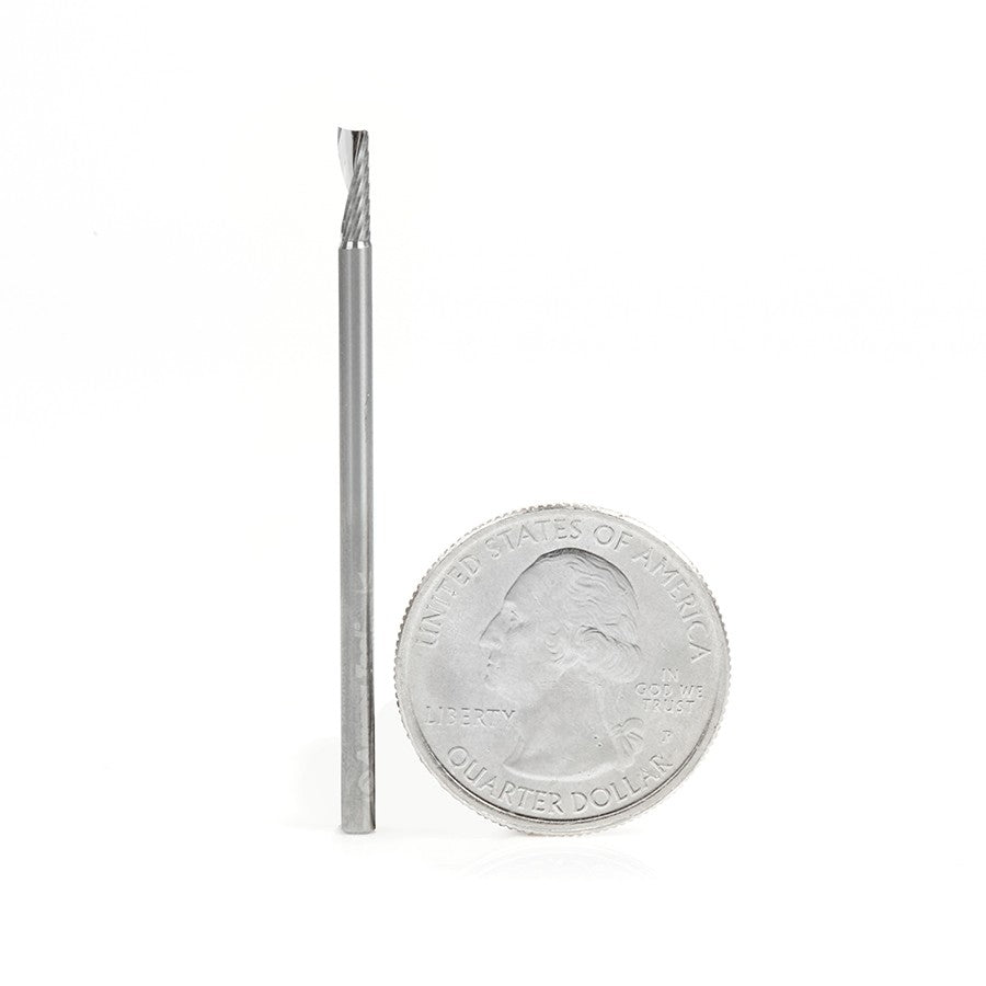 Amana Tool 57312 2.5mm 单刃螺旋塑料铣刀
