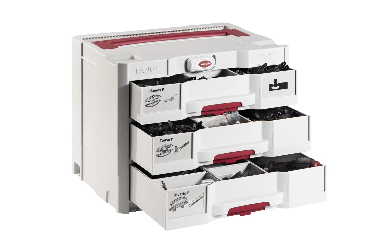 Lamello P-System 连接器专业套装 Systainer 盒装 145323