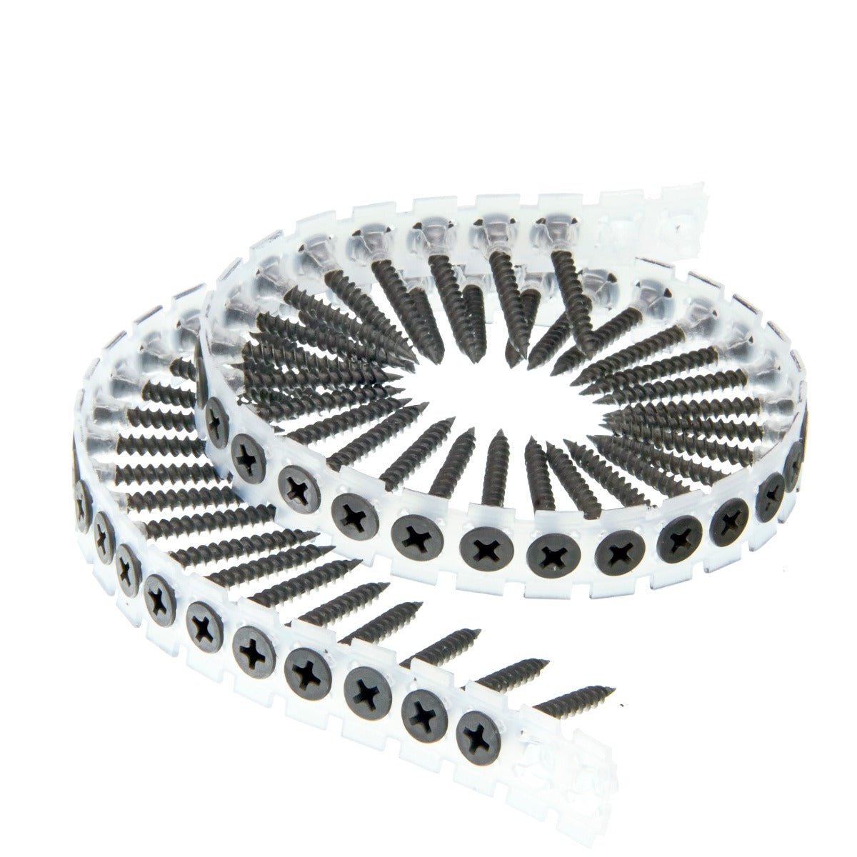 Senco SE06B125P 6x1-1/4英寸灰色DuraSpin干墙至轻钢自攻螺钉