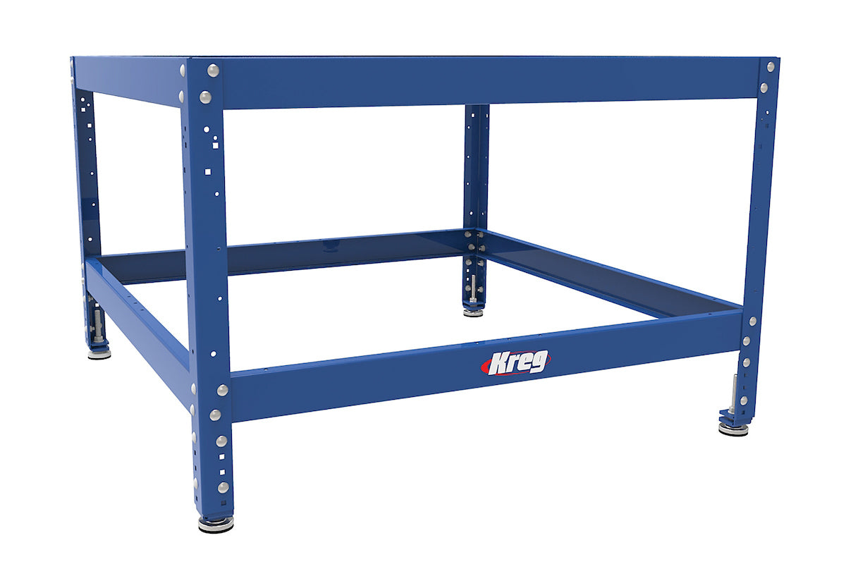 Kreg 44 x 44 英寸通用工作台底座（标准高度腿）44X44-STANDARD-BENCH