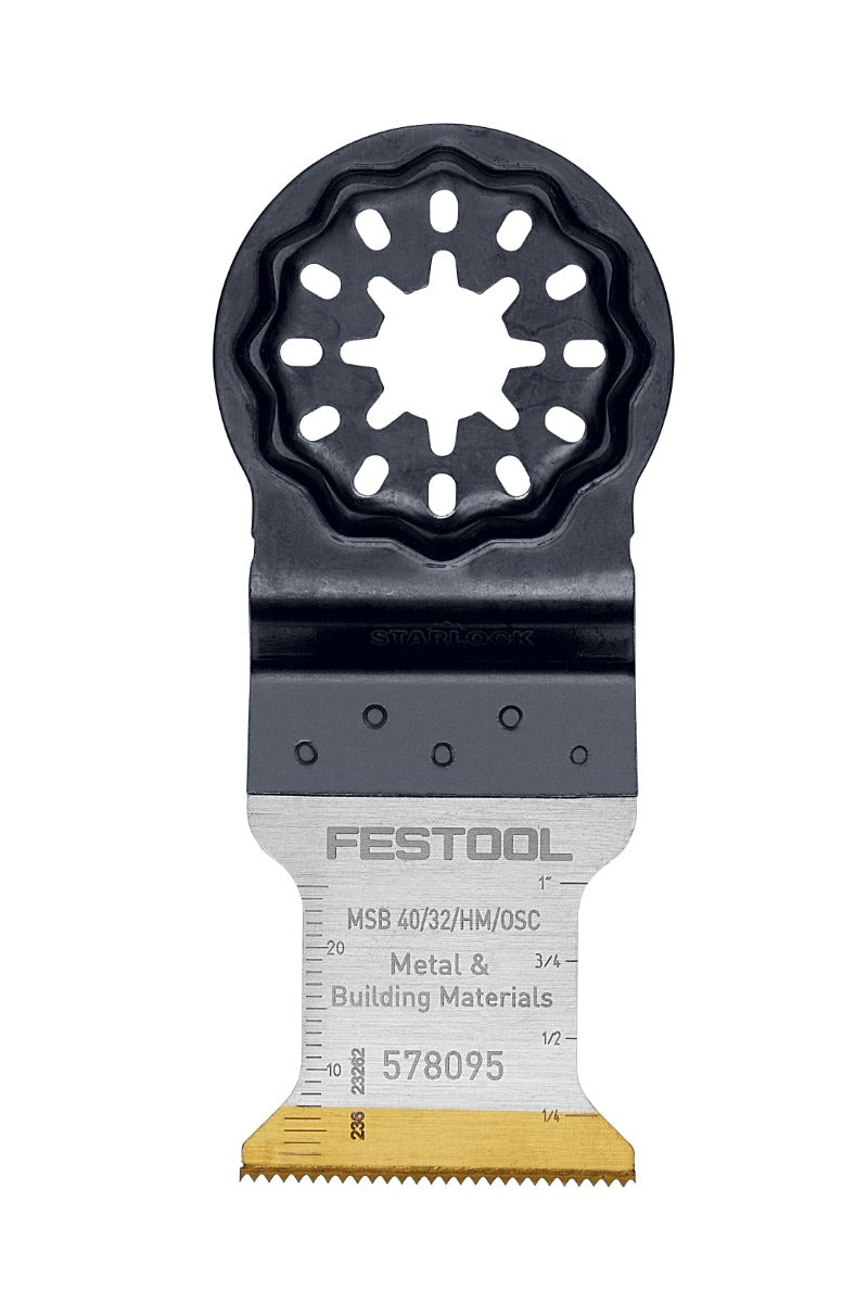 Festool 578095 硬质合金锯片 MSB 40/32/HM/OSC