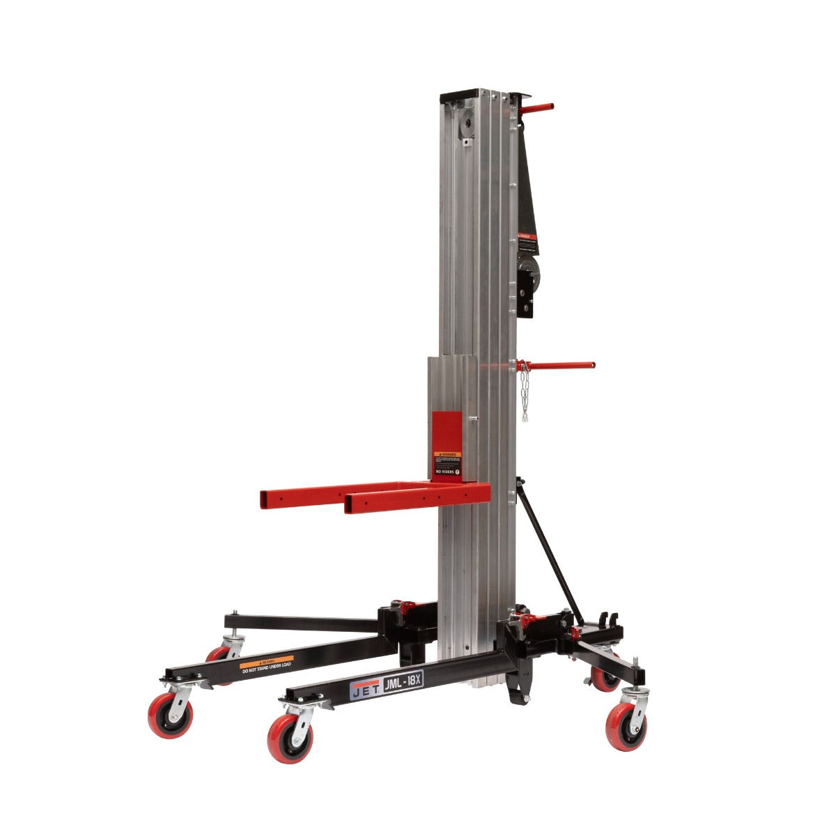 Jet JML-18X 18 英尺物料升降机 (650 lbs) 可选配重 JT1-2410