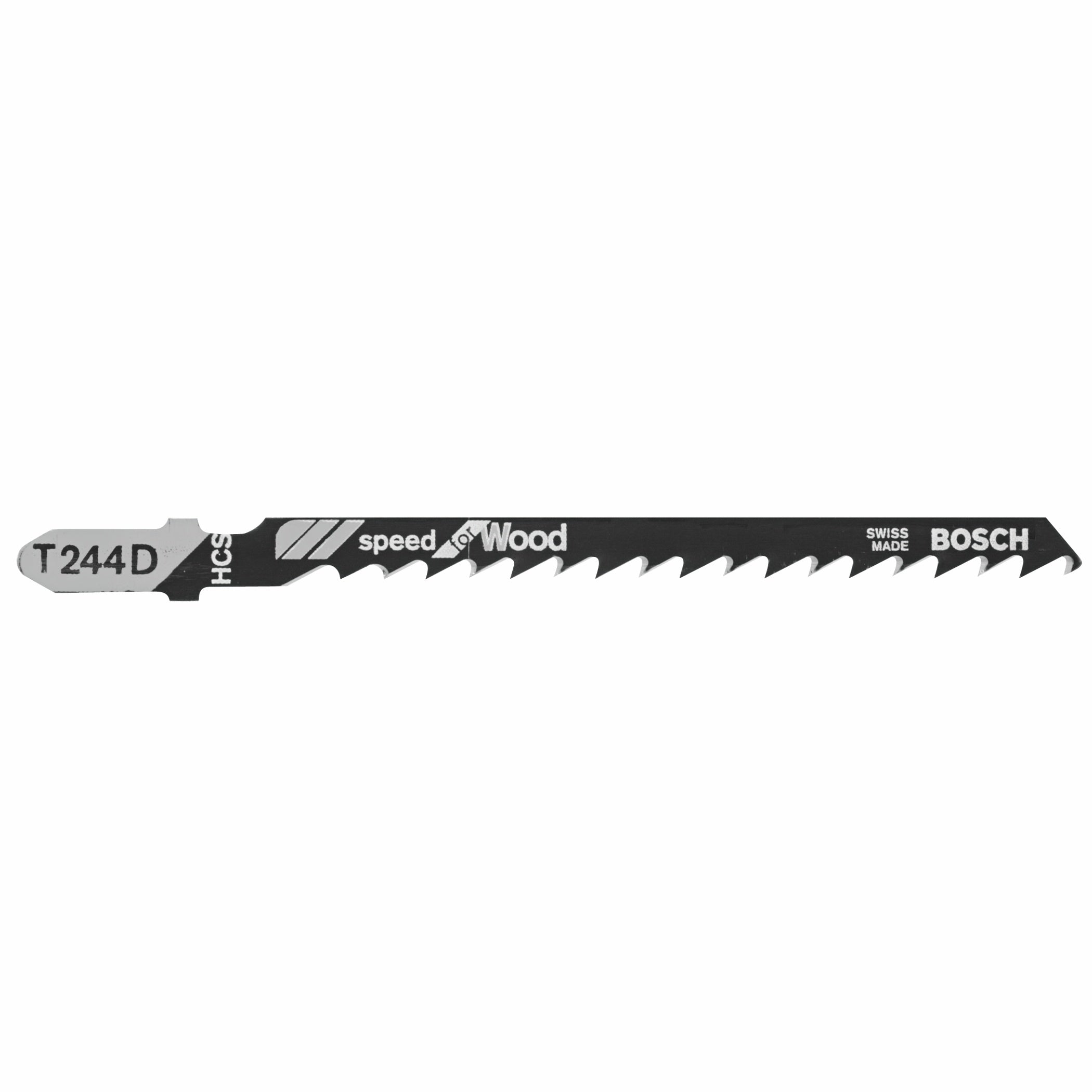 Bosch RBT244D100 100 件装 4 英寸 6 TPI 木工曲线锯锯片