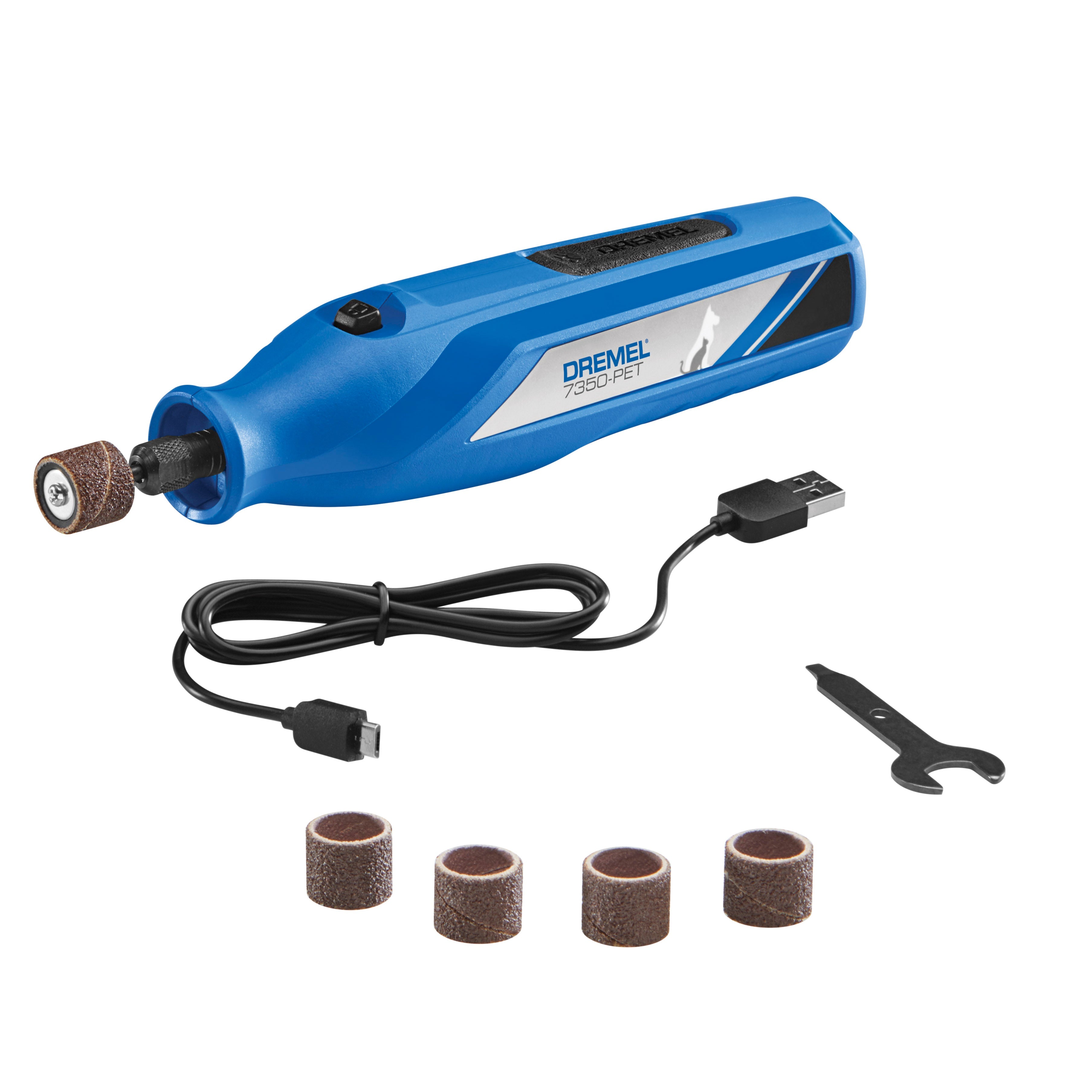 Dremel DR7350-PET 4 伏宠物美容无线旋转工具套件