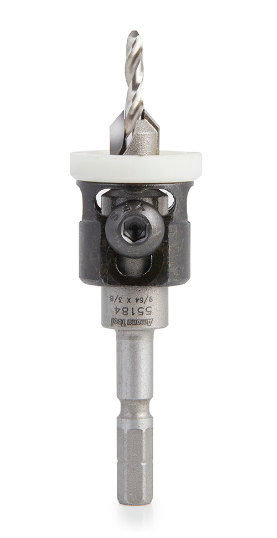 Amana Tool 55184 硬质合金 82 度沉头钻 CENTROTEC 接口