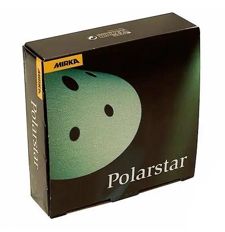 Mirka Polarstar FA-624-1200 6 英寸 1200 目 6 孔背绒薄膜砂碟（50 片装）