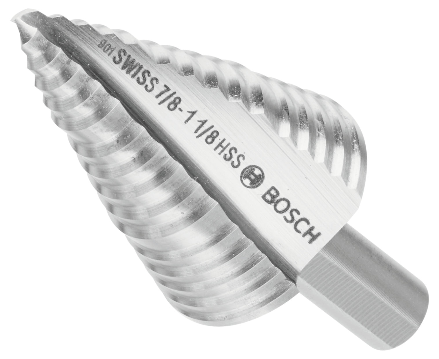 Bosch RBSDC4 1/4" 至 7/8" 高速钢涡轮阶梯钻头