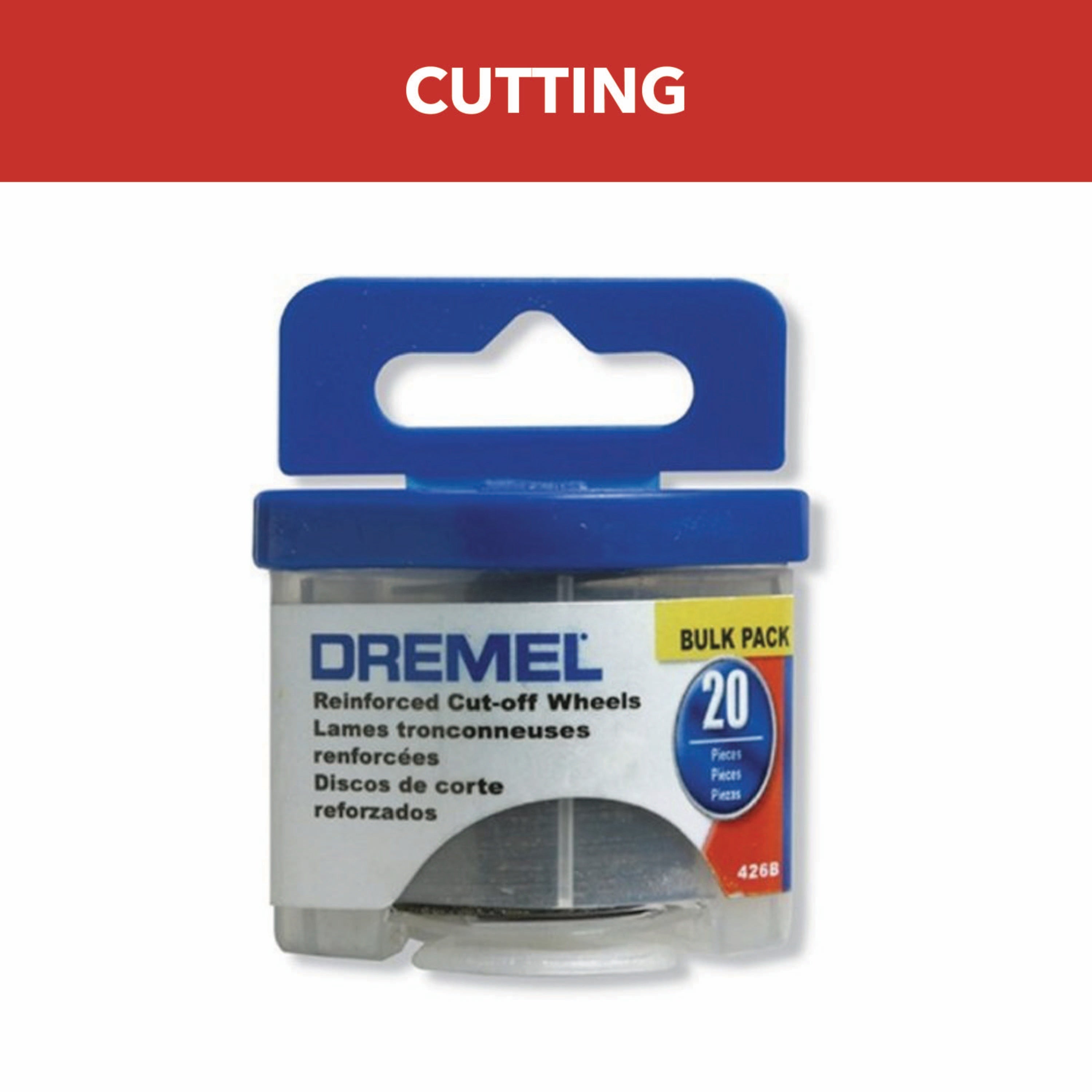 Dremel 426B 1-1/4 英寸切割轮 20 件套