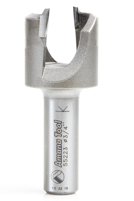 Amana Tool AM55223 3/4 英寸硬质合金塞孔钻