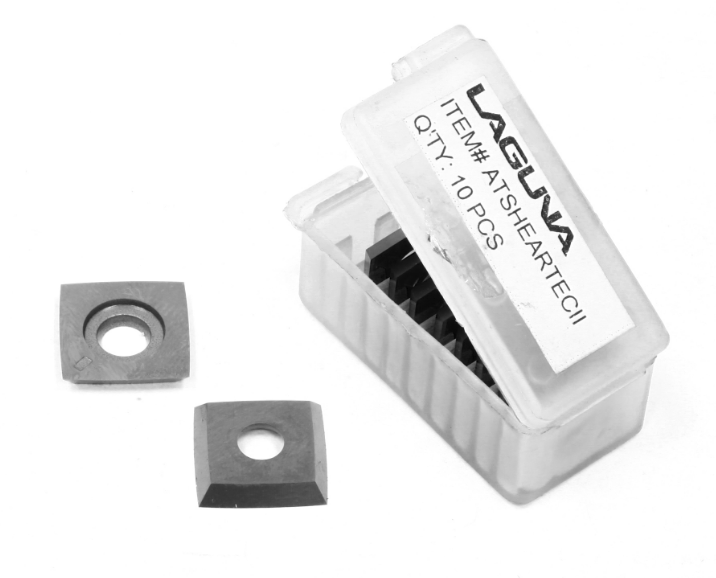 Laguna Tools ATSHEARTECII 四刃硬质合金刀片 10 件套
