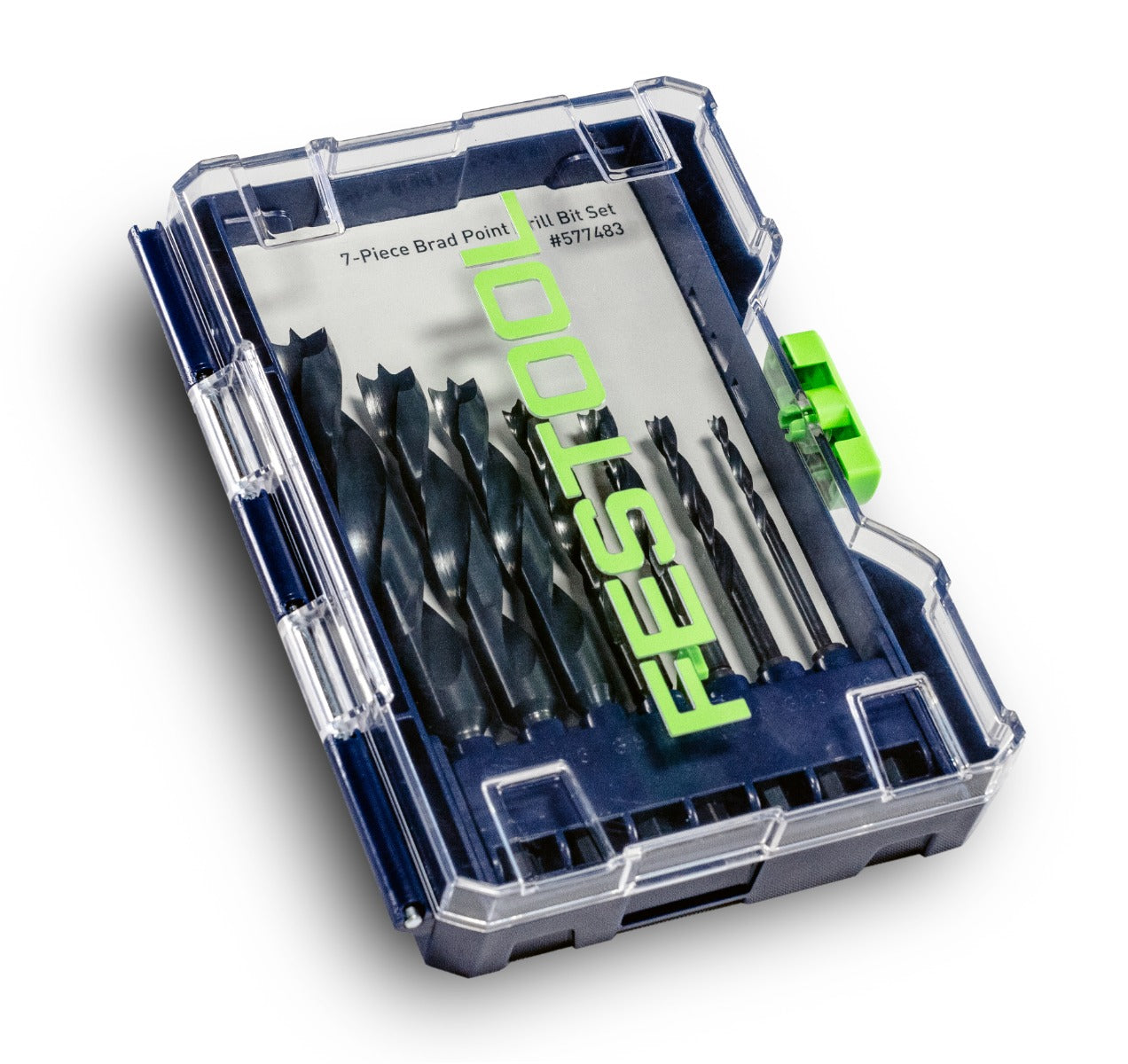 Festool BKS D 1/8"-1/2" CE/W/7 尖头钻头套装 FT577483