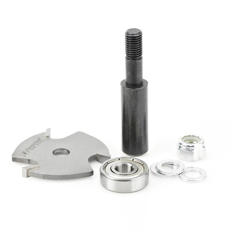 Amana Tool 53410-1 三翼开槽刀组 1/4 英寸