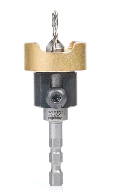 Amana Tool 55334 1/8 英寸钻头 82 度沉头孔钻