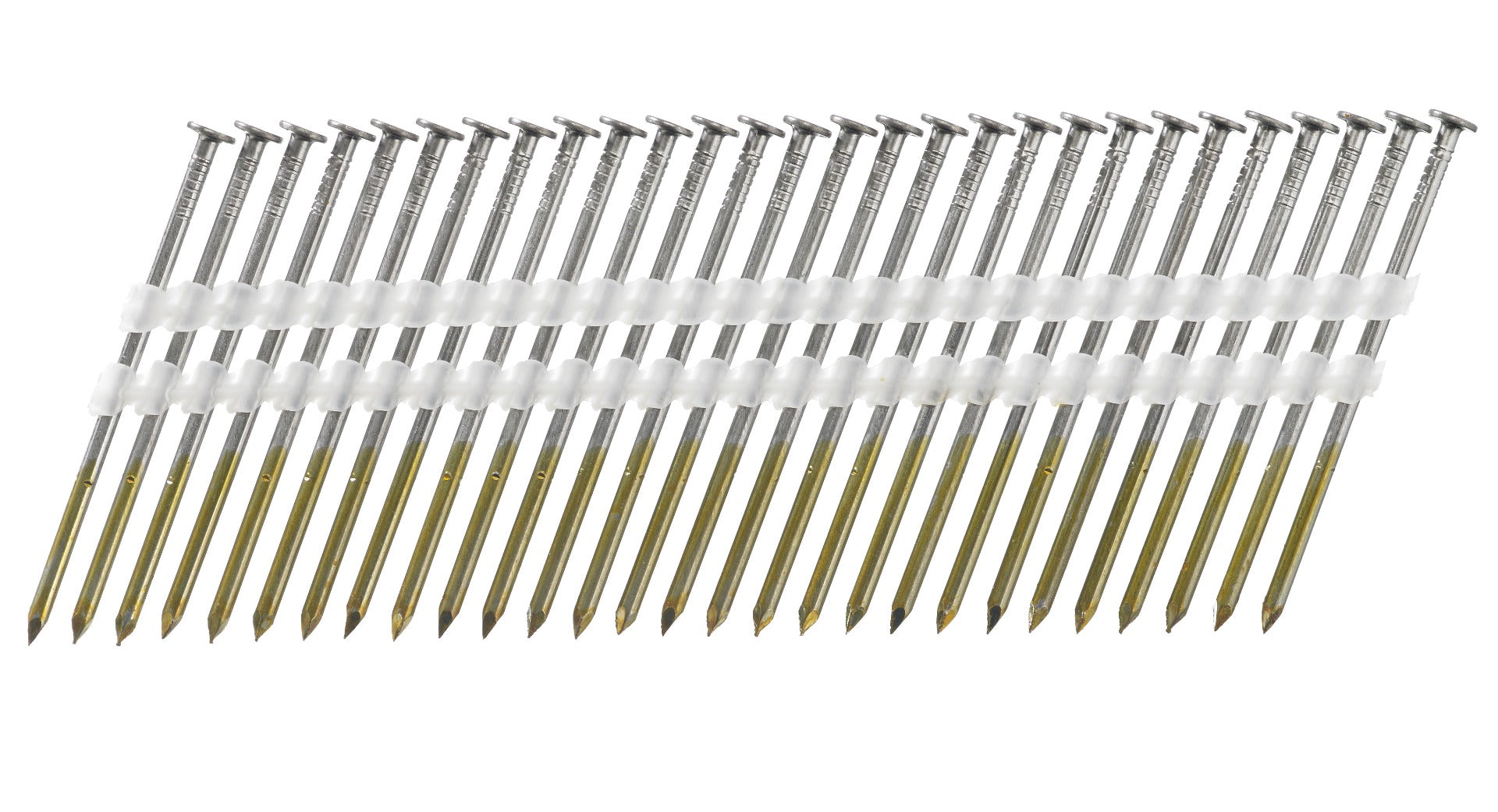 Senco HD27APBSN 20 度斜排全圆头光滑杆塑料连接钉 .120 x 3 英寸