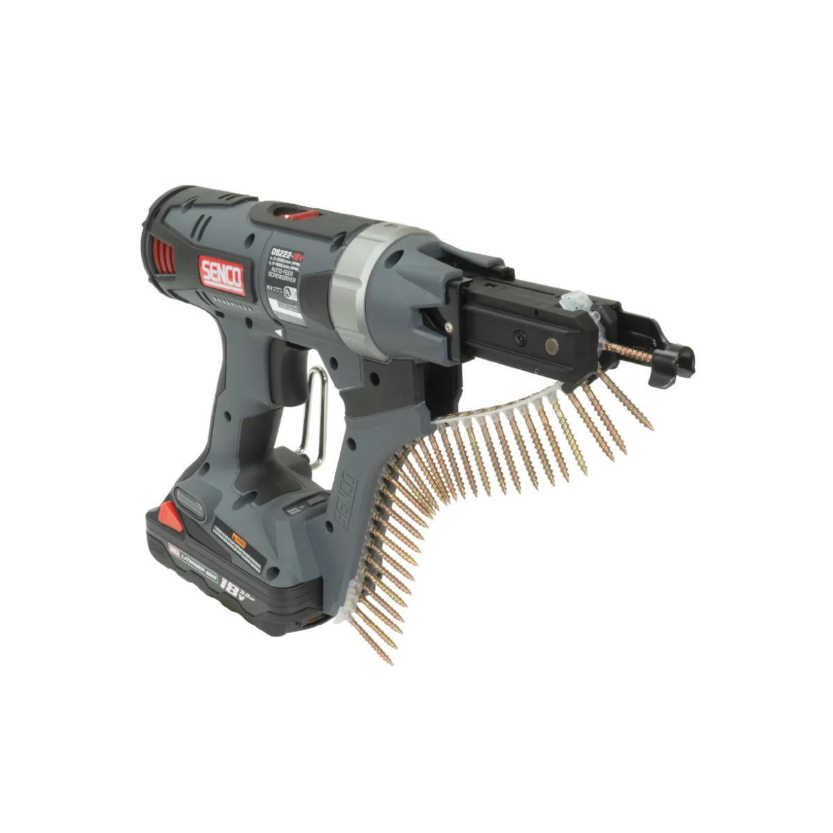 Senco DS222-18V 2 英寸无刷充电式排钉螺丝刀 (10B0002N)