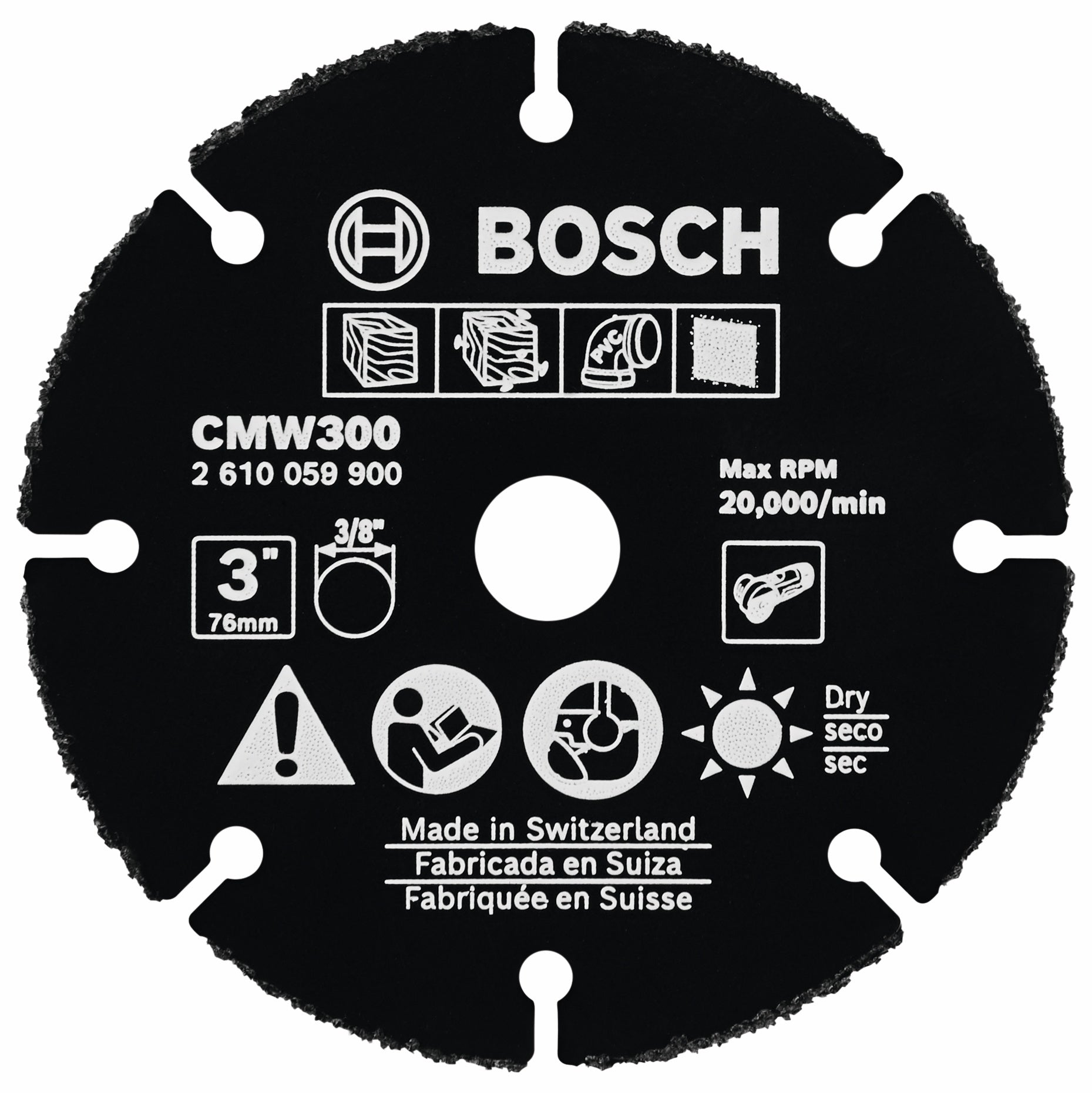 Bosch RBCMW300 3 英寸碳化物多功能切割片