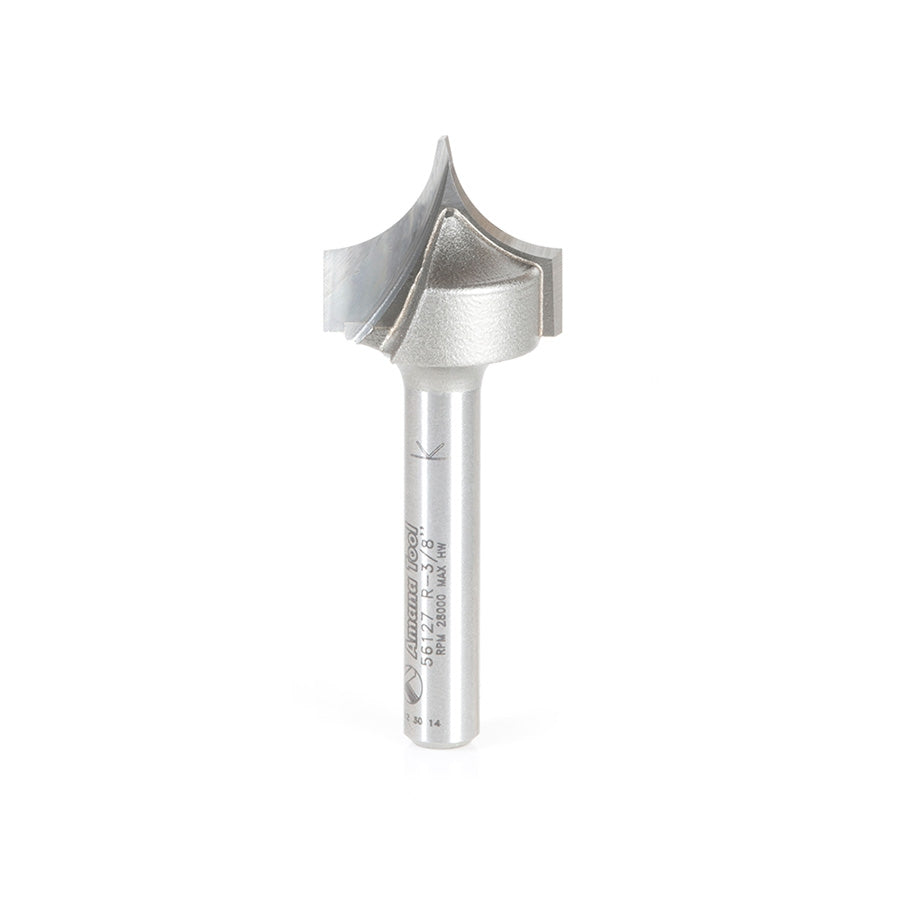 Amana Tool 56127 3/8 英寸半径圆角修边刀 1/4 英寸柄