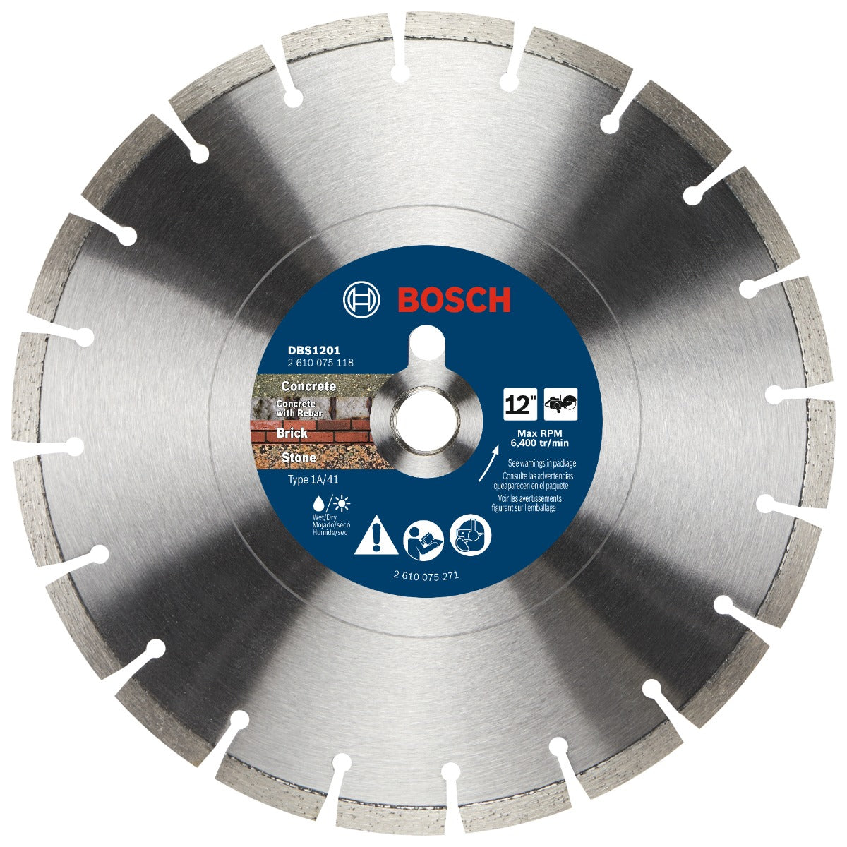 Bosch RBDBS1201 12 英寸分段边缘金刚石切割片
