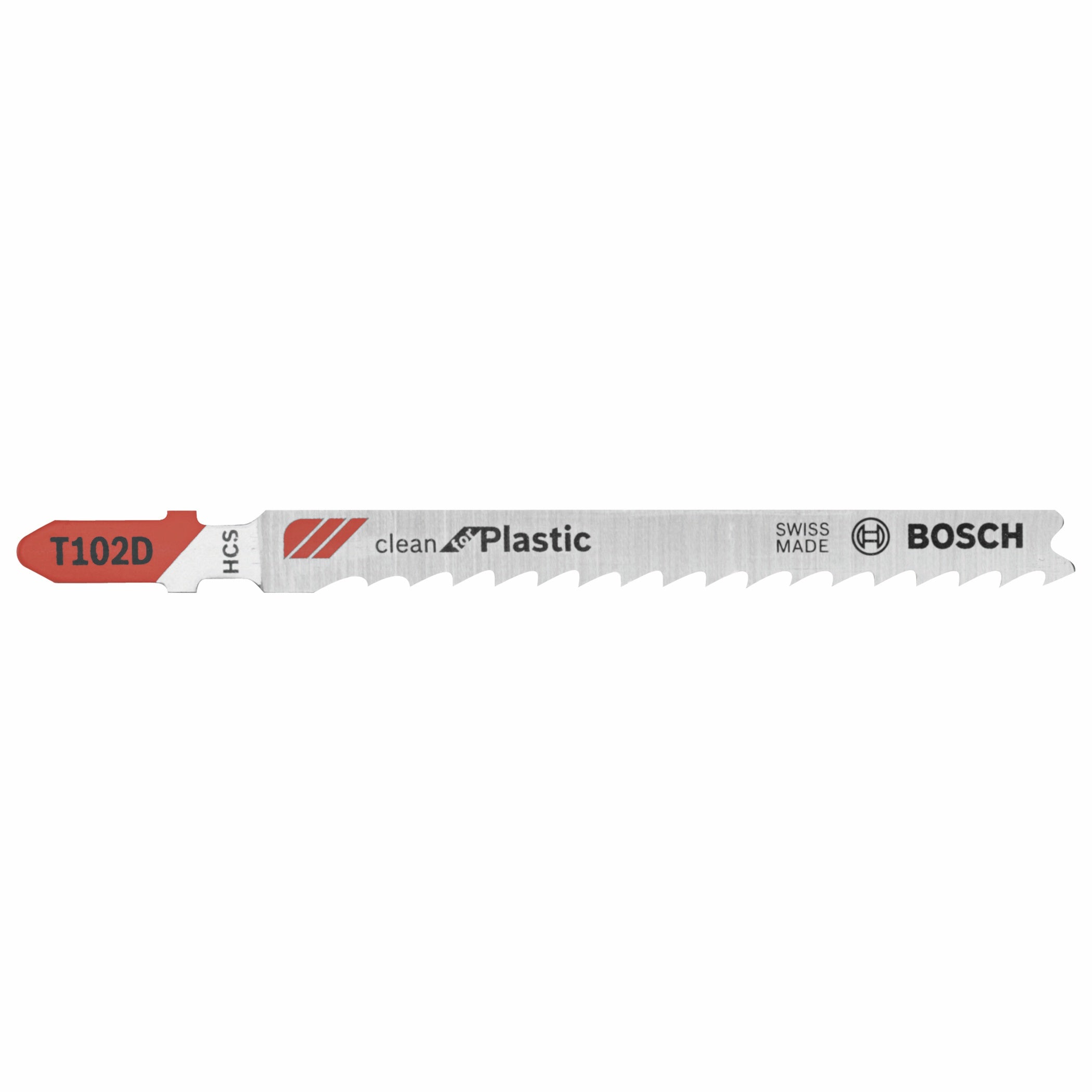 Bosch RBT102D3 4 英寸 6 TPI 聚丙烯专用 T 型柄曲线锯片（3 件装）