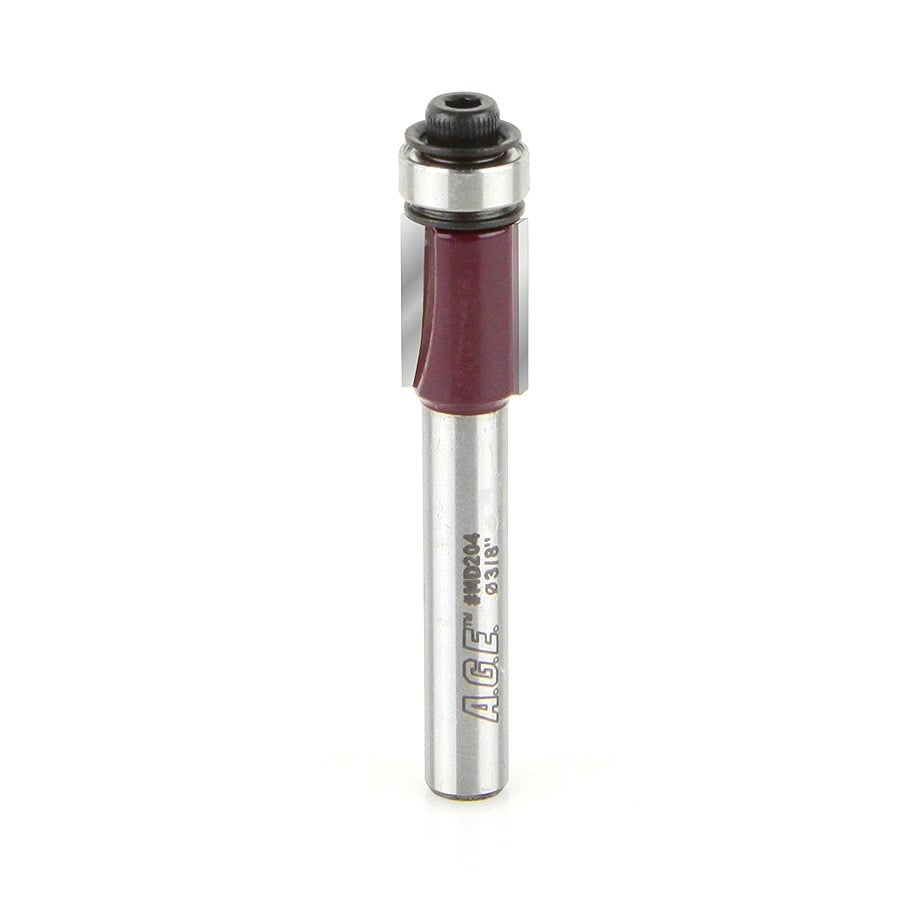 Amana Tool MD204 AGE 3/8 英寸直径 1/4 英寸柄径双刃修边刀