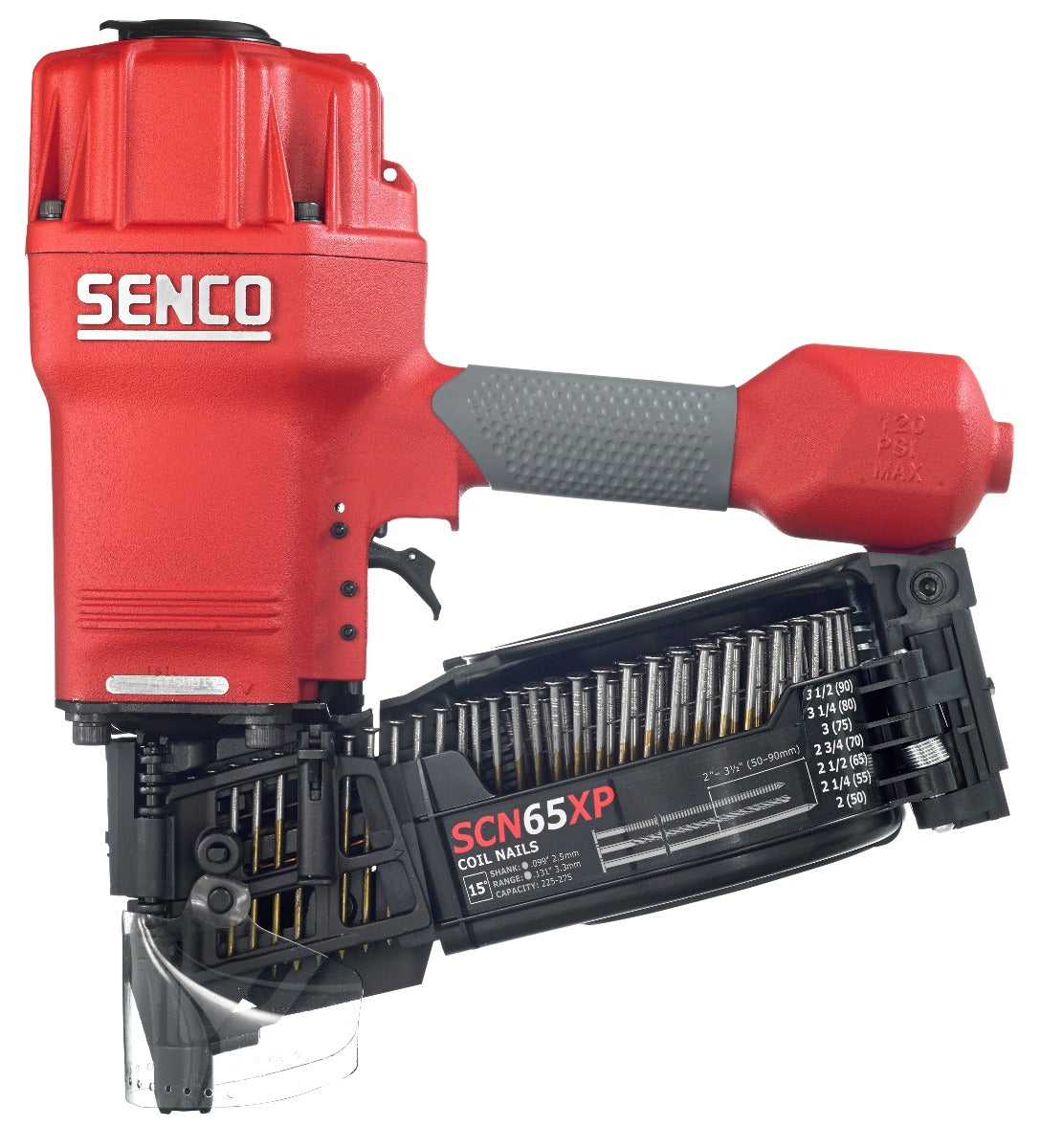 Senco SCN65XP FRH 3-1/2 英寸卷钉枪 (型号 SE540104N)