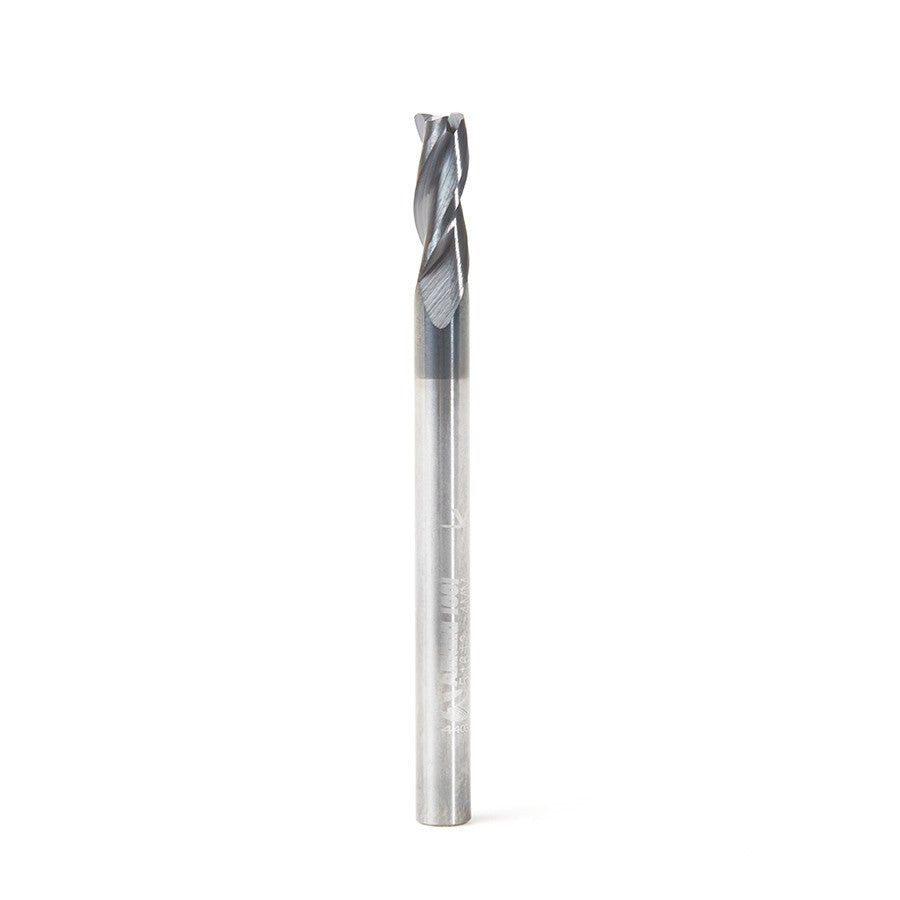 Amana Tool 51612 4mm AlTiN 涂层三刃硬质合金铣刀