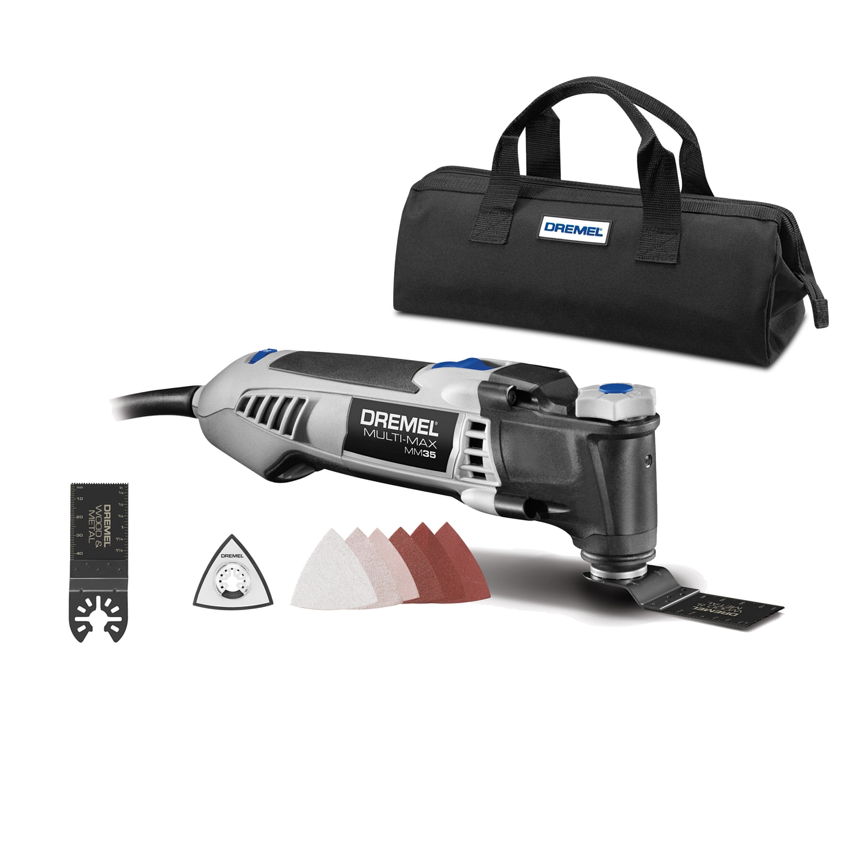 Dremel MM35-02 3.5 安培变速有线多功能振荡工具套件