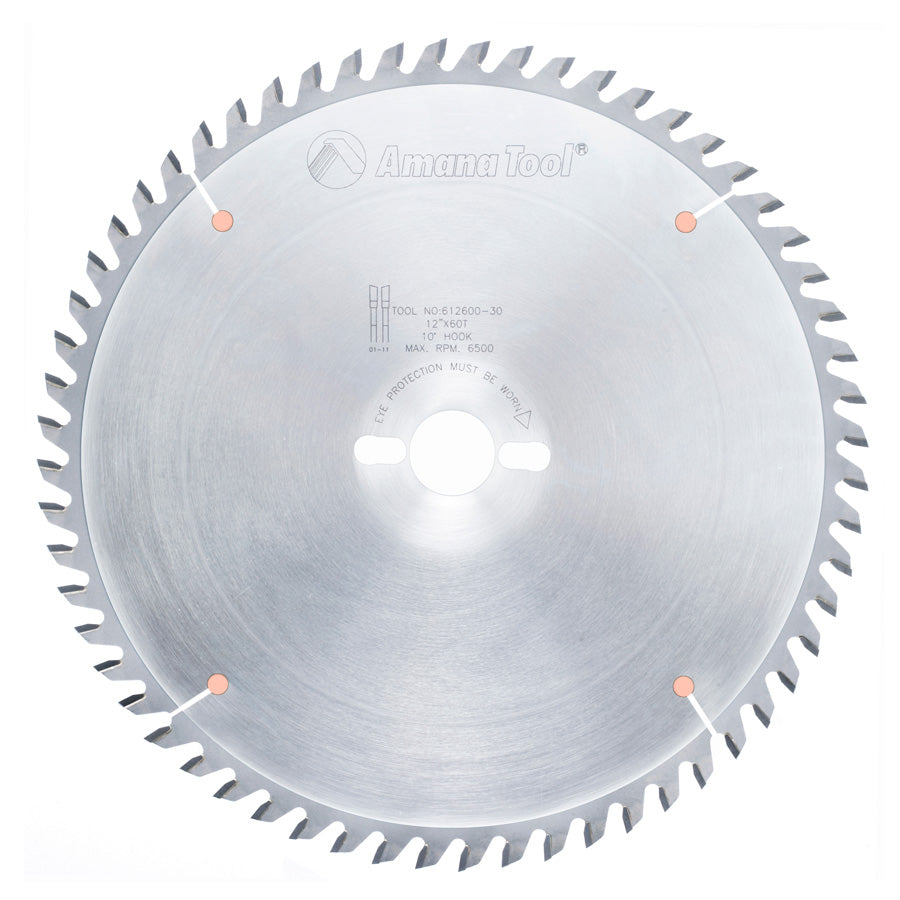 Amana Tool 612600-30 12 英寸 60 齿 ATB 切割锯片 30mm 孔径