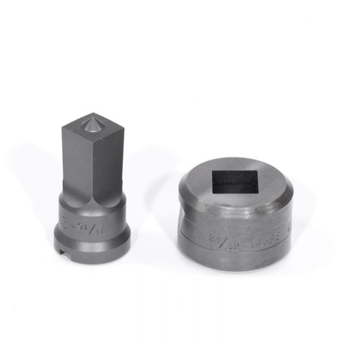 Edwards Ironworkers PDSQ11/16 11/16 英寸方形冲孔与模具套件(带键槽)