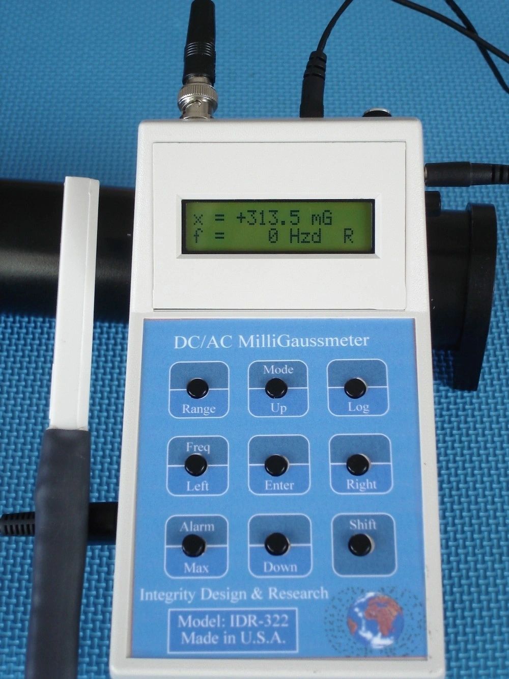 Gaussmeter IDR-322 AC/DC 毫高斯计带数据记录功能
