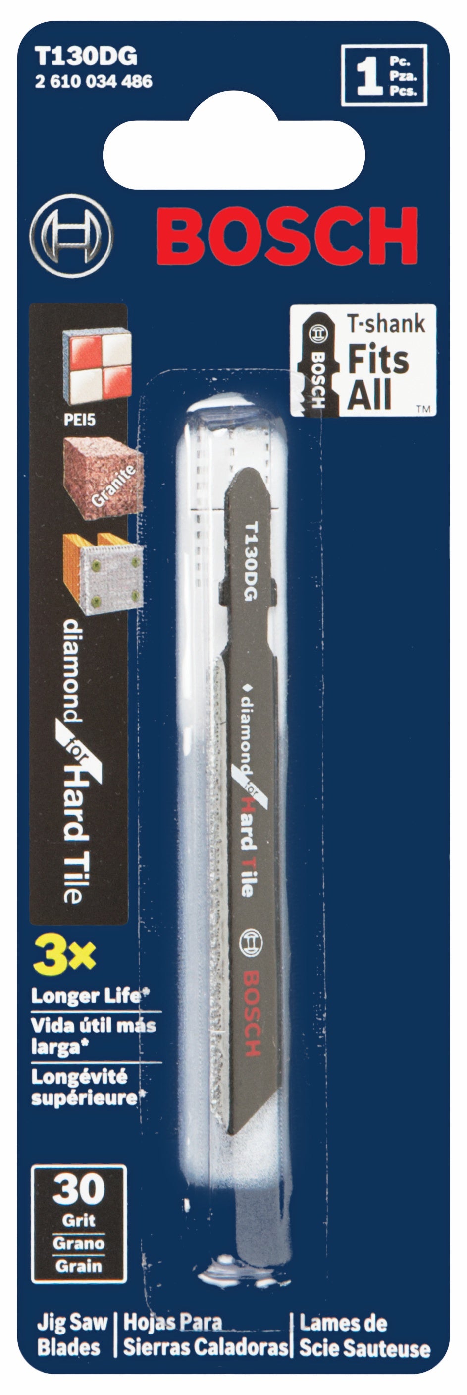 Bosch RBT130DG 3-1/4 英寸 30G 金刚石硬瓷砖曲线锯片