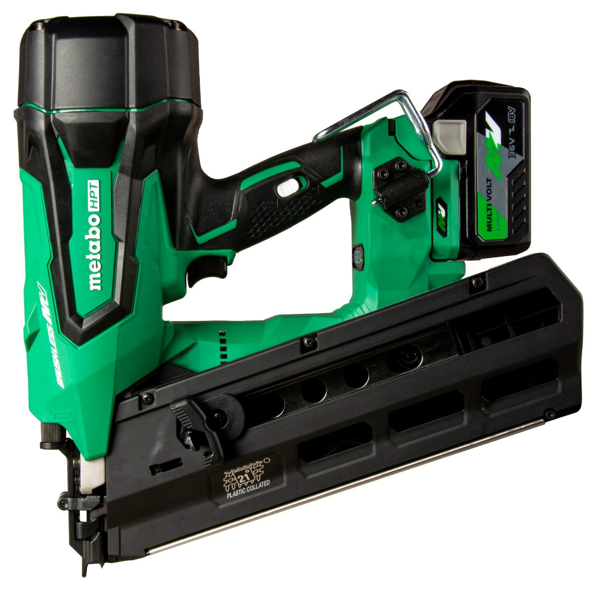 Metabo NR3690DRM 36V 无绳 21 度塑料排钉框架钉枪