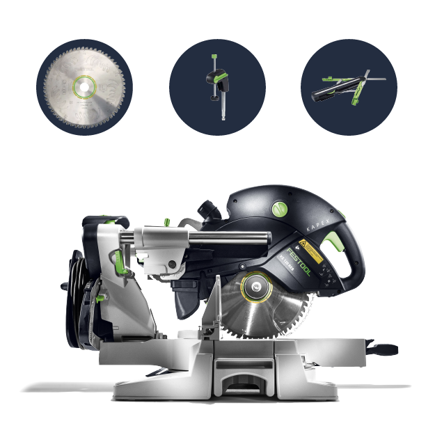 Festool KAPEX KS 120 REB 575306 滑动复合斜切锯