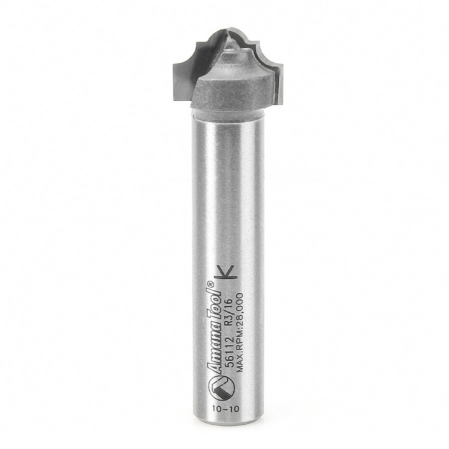 Amana Tool 56112 古典圆底开槽刀 3/4 英寸直径 1/2 英寸柄径