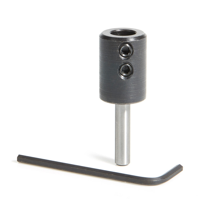 Amana Tool 47636 CNC 10mm 钻夹头适配器 1/4 英寸柄