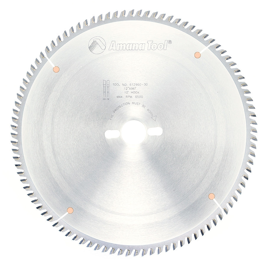 Amana Tool 612960-30 12 英寸 96 齿 ATB 修边锯片 (30mm 孔径)
