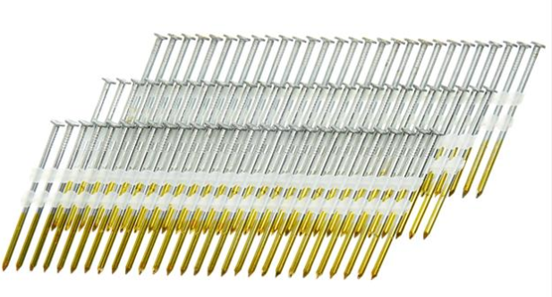 Senco GD24ASBS 20 度斜排全圆头光滑杆塑料串排钉 .113 x 2-3/8 英寸