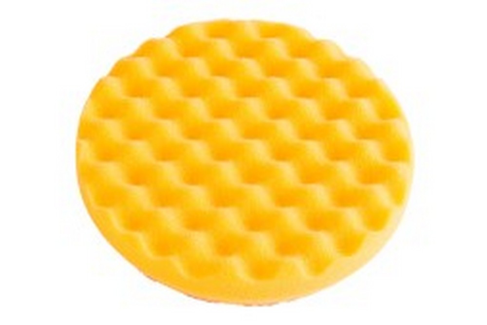Mirka MKMPADYF-3.25W 3-1/4 英寸 CCS 黄色华夫格抛光垫 (2 片装)