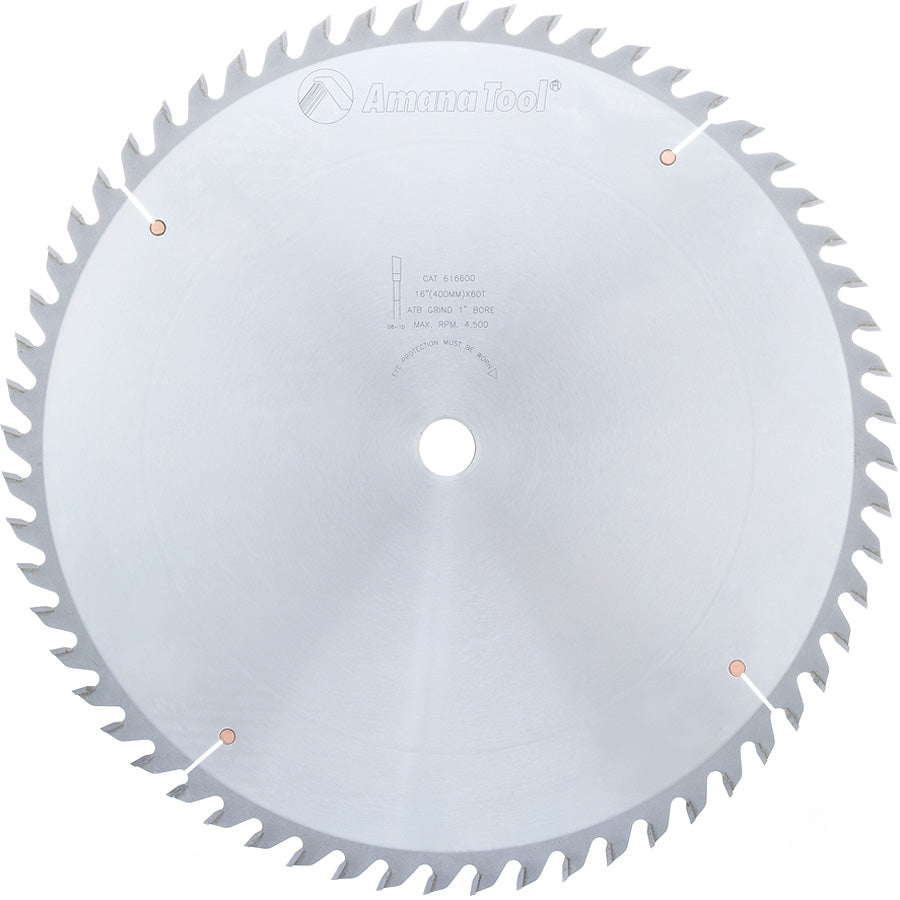 Amana Tool 616600 16英寸60齿通用ATB锯片