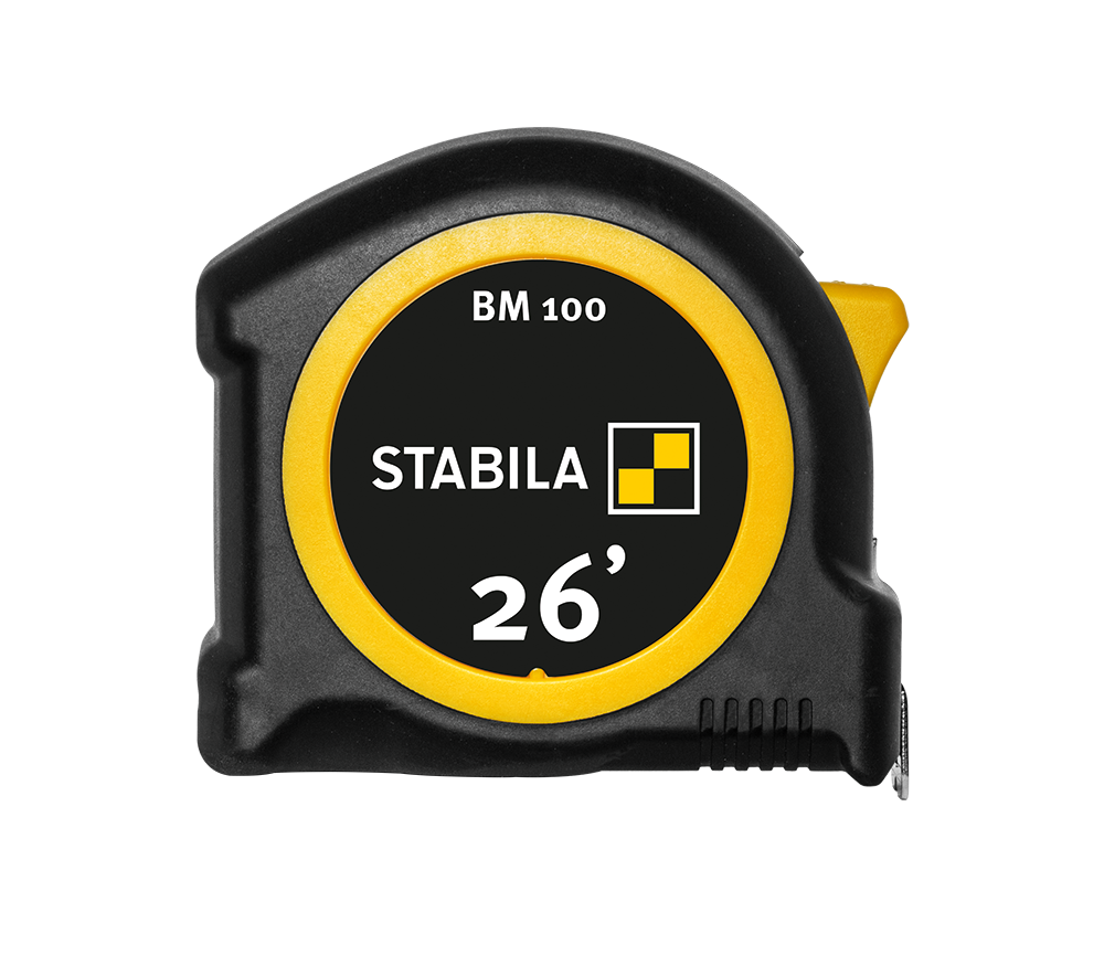 Stabila BM 100 30726 26 英尺 (8 米) 英制口袋卷尺