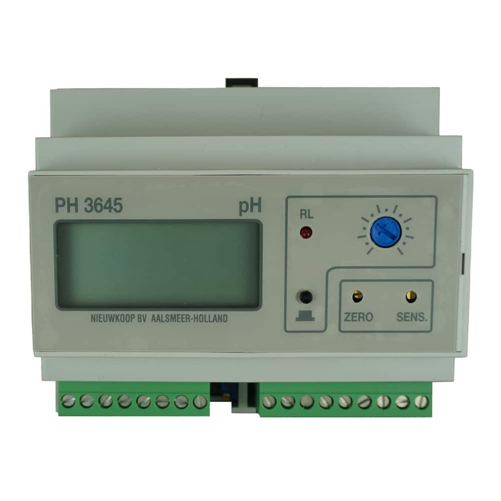 Nieuwkoop PH3005 DIN 导轨 pH 控制器