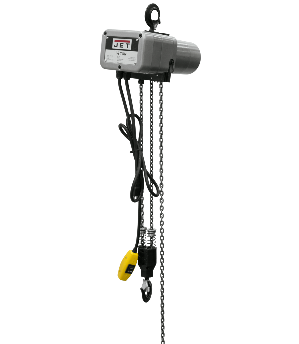 Jet JSH-550-40 1/4 吨电动链条葫芦 40 英尺提升高度