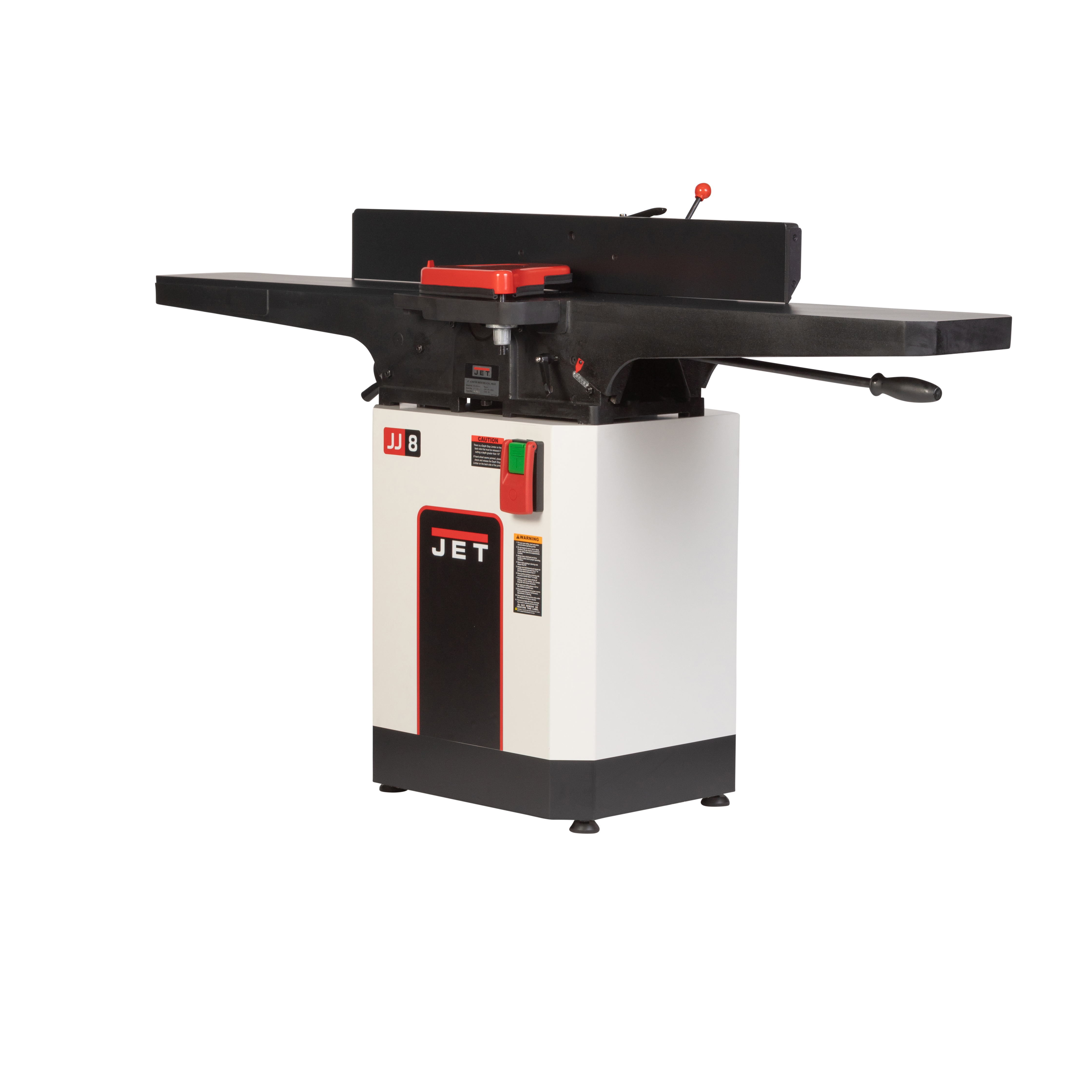 Jet JWJ-8HH-BLK 8 英寸螺旋刀头平刨机 2HP 单相 230V