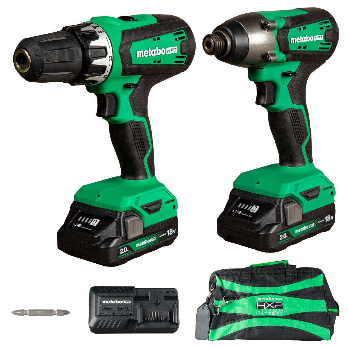 Metabo KC18DFXM 18V 两件套组合（锤钻与冲击起子机）