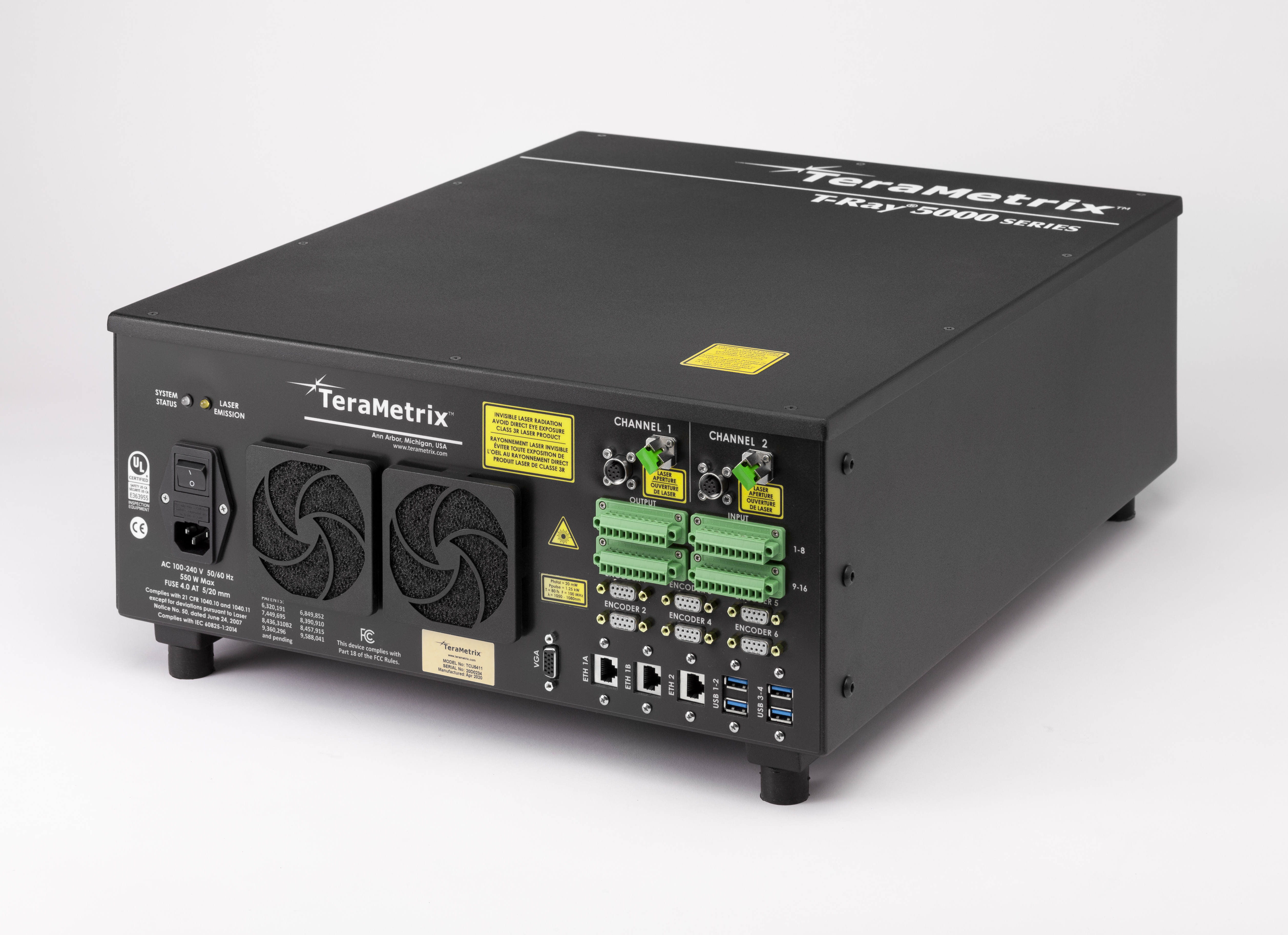 Luna T-Ray® 5000 Series TCU54nm 双通道控制单元
